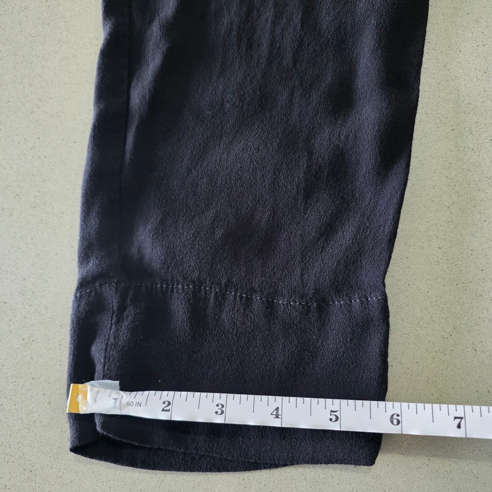 Cartonnier Anthropologie Black Paperbag Waist Jogger Pants Size M - Picture 5 of 9